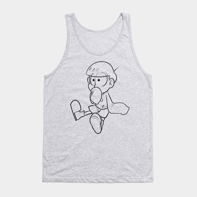 Hmm! Tank Top by WorryBot